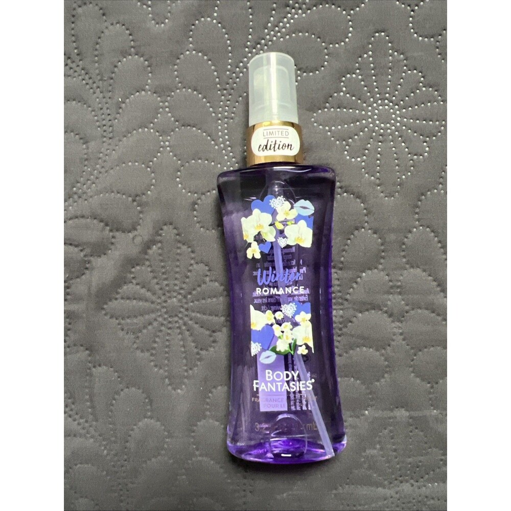Body Fantasies Winter Romance Fragrance Body Spray 3.2oz Limited Edition